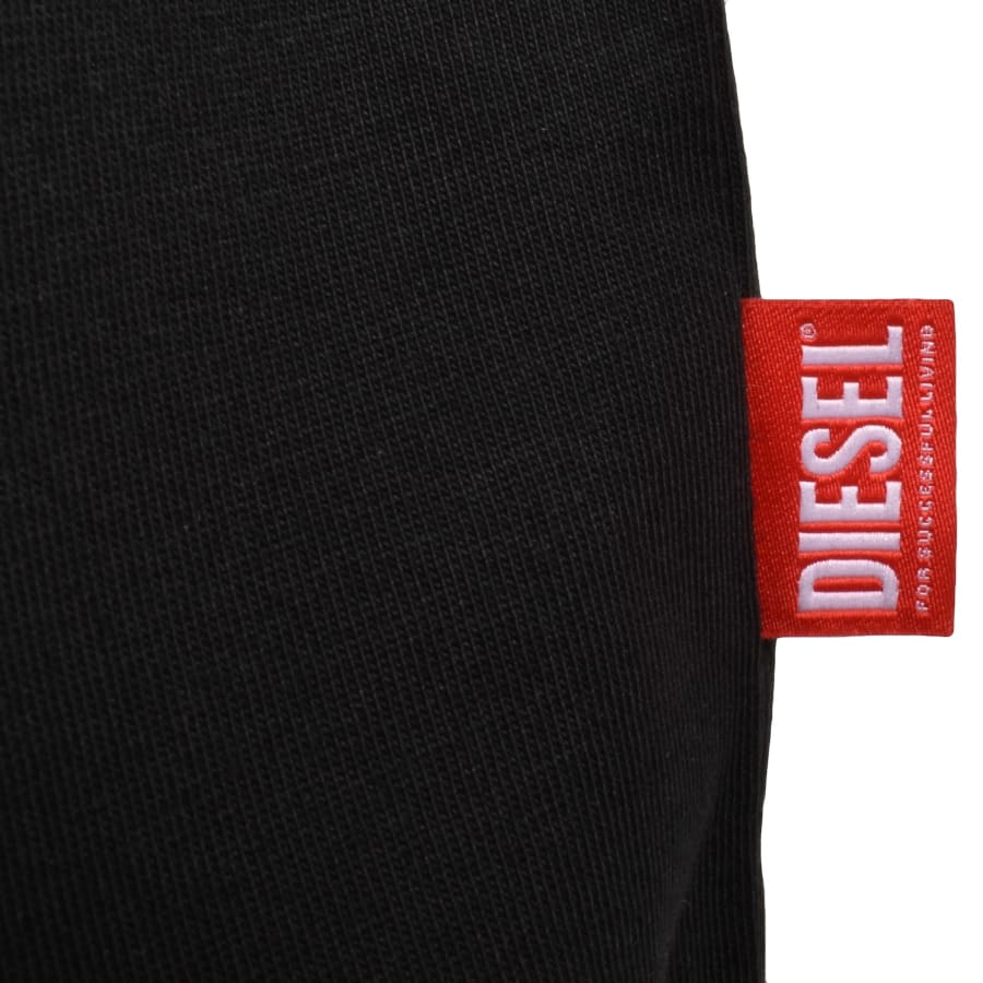 Diesel T Boxt R22 Regular Fit T Shirt Black | Mainline